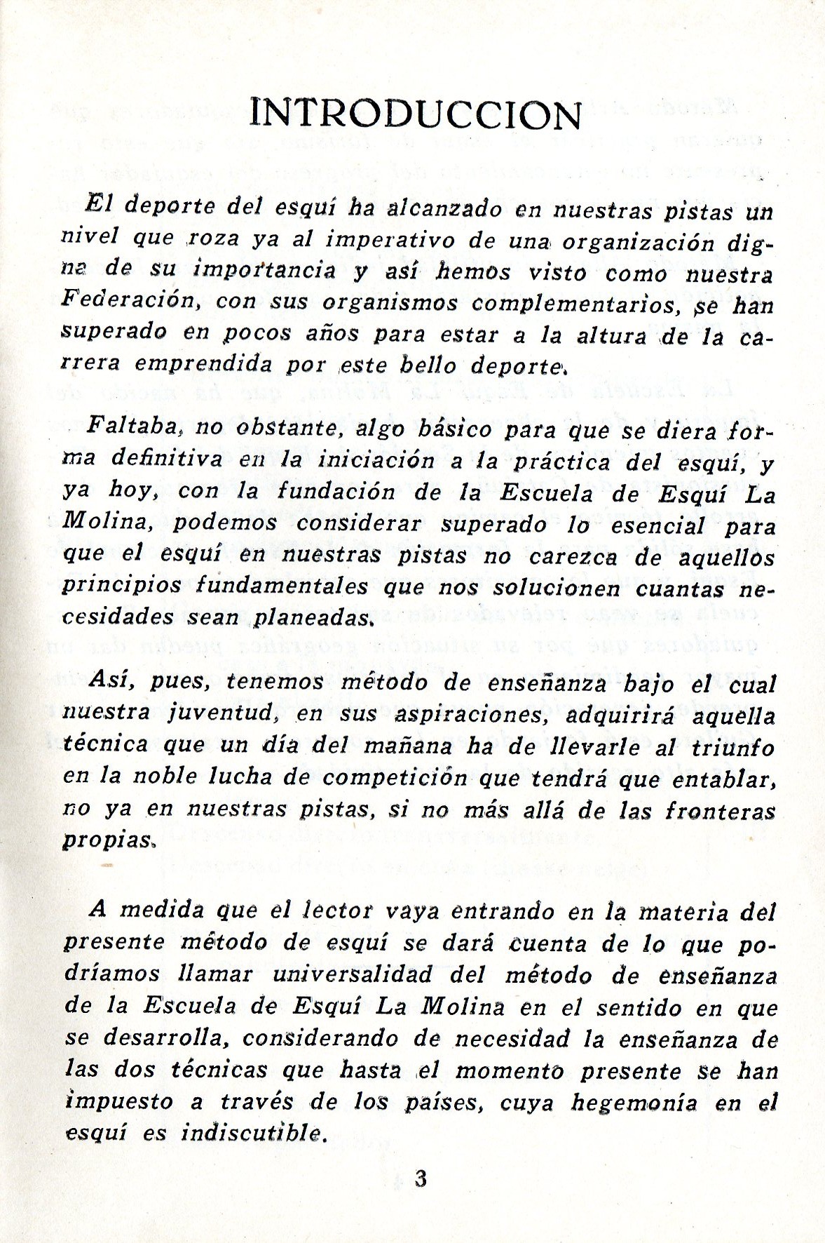 Escuela de esquí la Molina : Teoría del plan de enseñanza - Miniatura 2